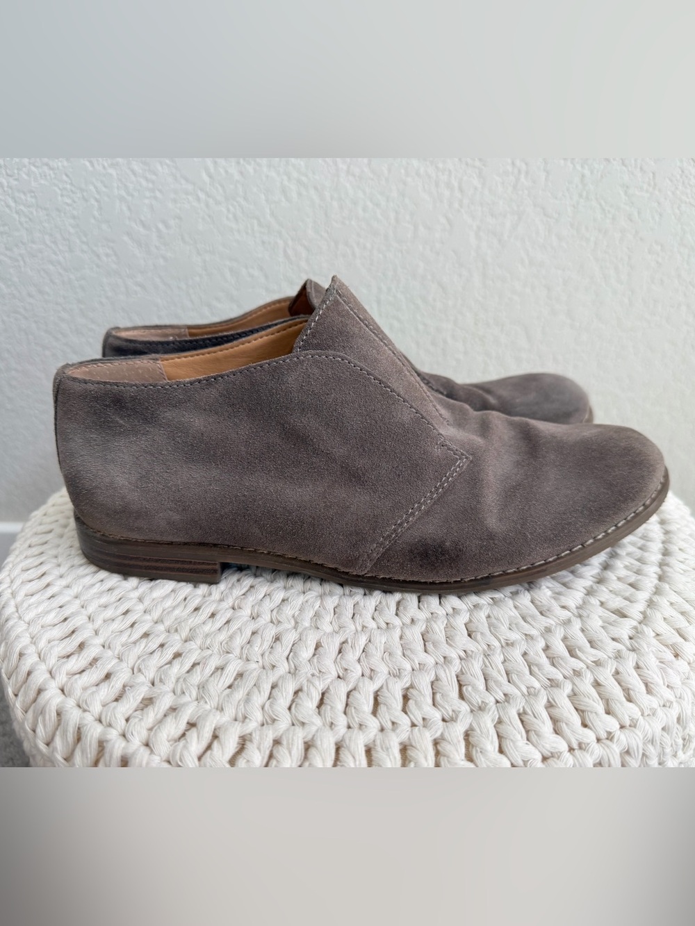 Franco Sarto Leather Upper Slip-On Mule